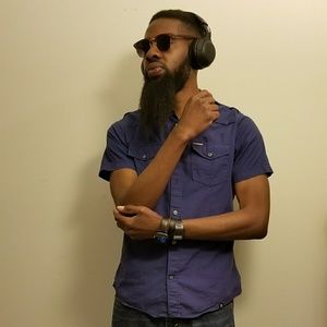 Men's Short Sleeve Button Up Shirt Marc Ecko